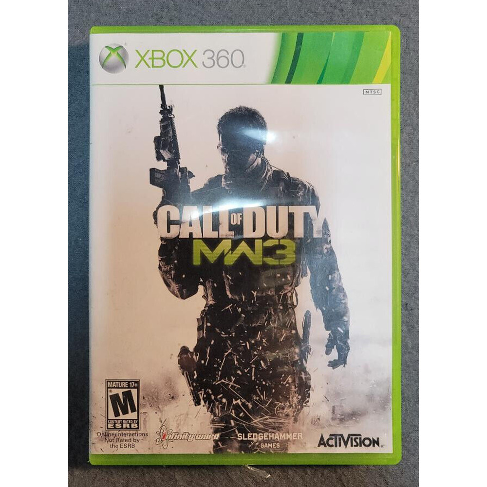 XBOX 360 Game Call of Duty Modern Warfare 3